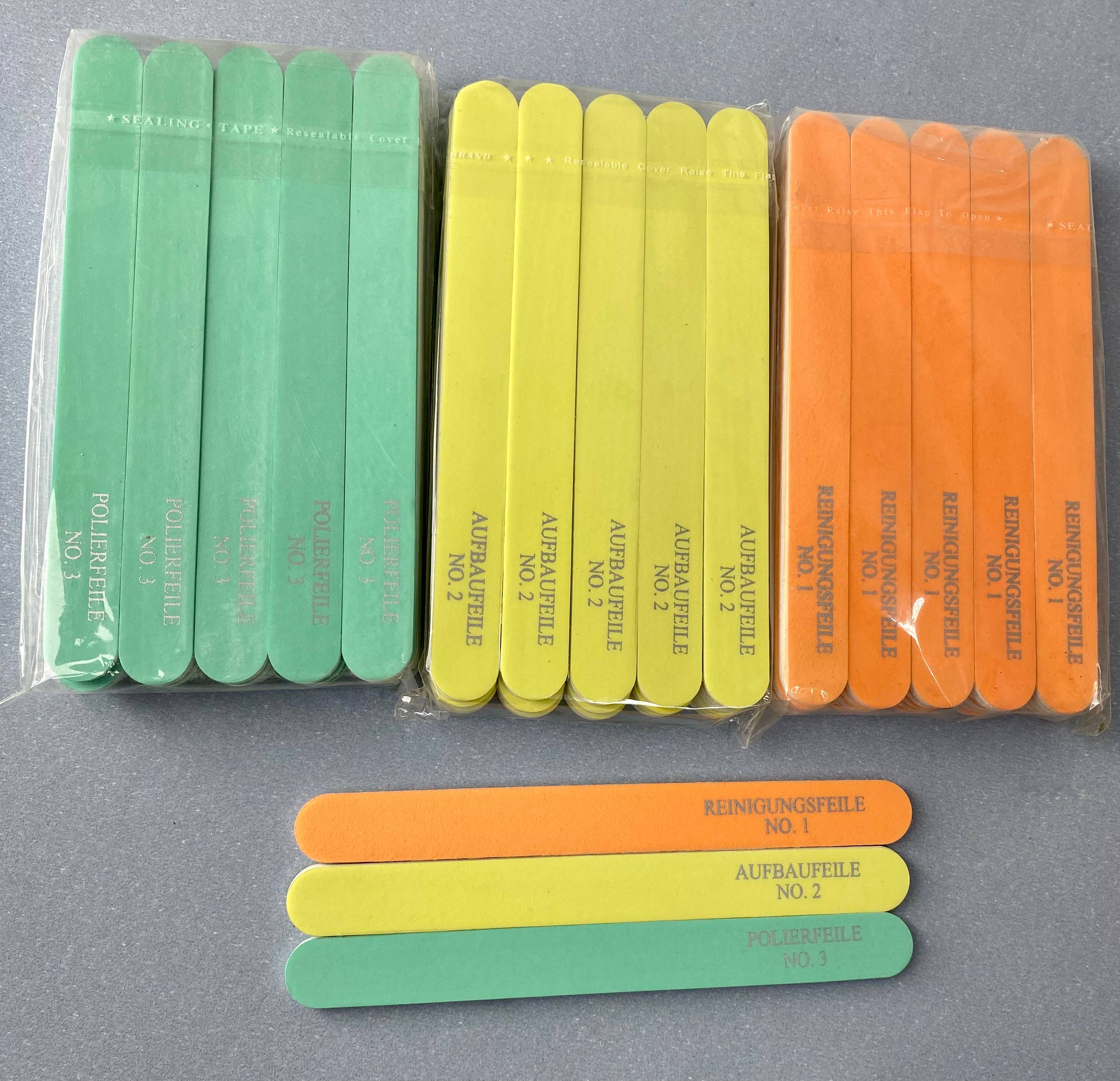 Salzmann Restwaren GmbH - Venta al por mayor Limas de uñas - Limas para uñas: limpieza, construcción y pulido5