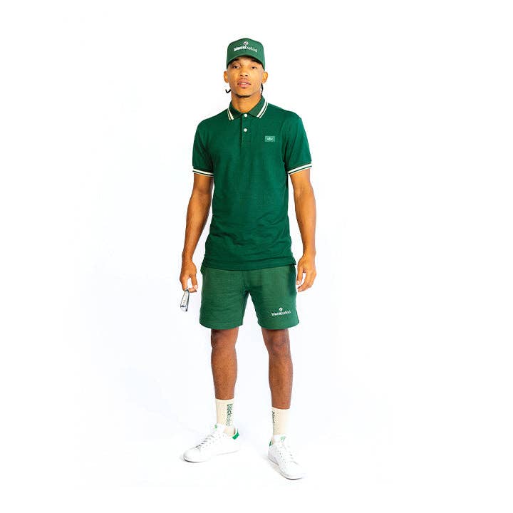 Blackballed Golf - Vente Short – homme - Short de survêtement BBG (vert)2