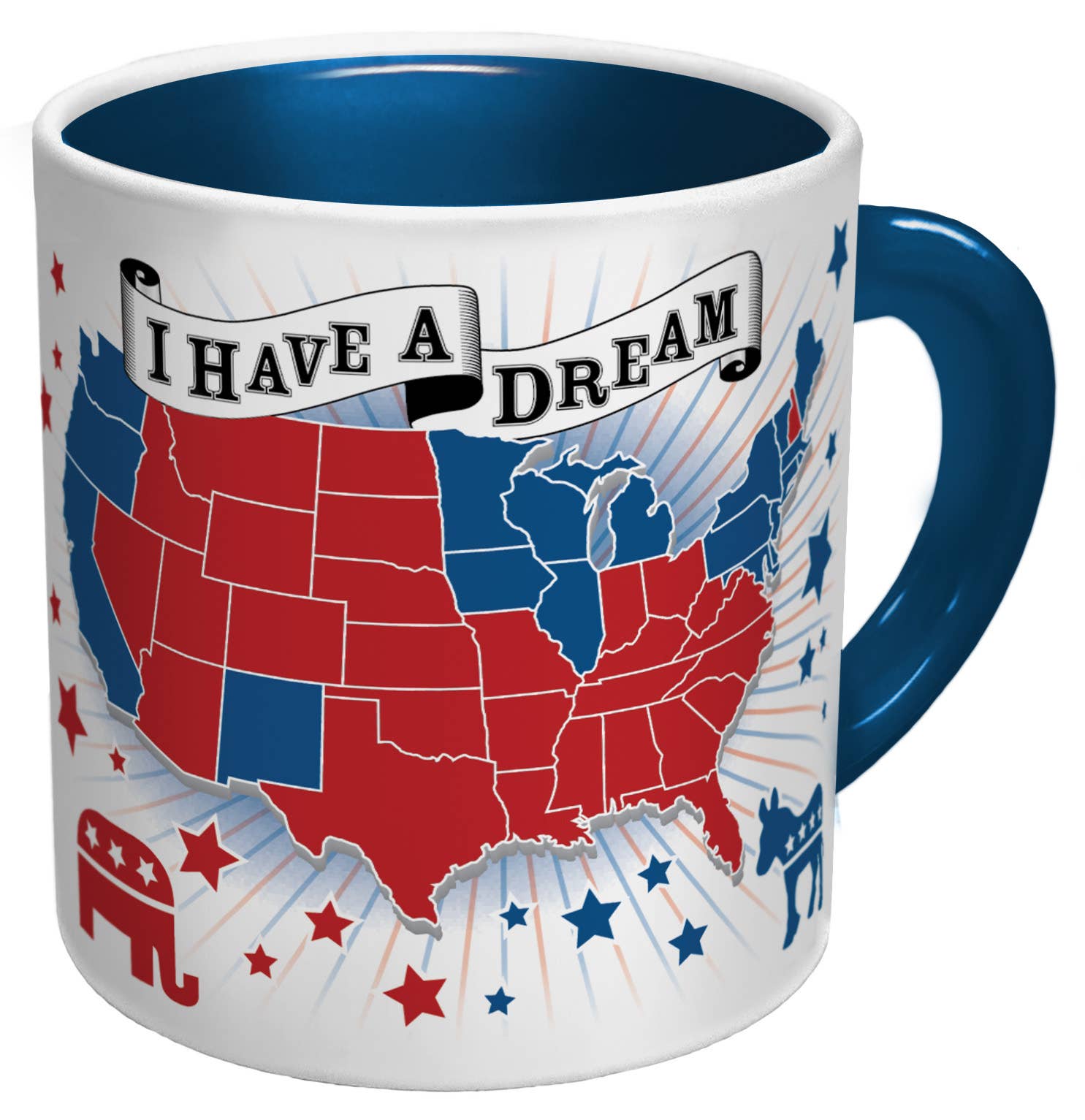 Unemployed Philosophers Guild - Wholesale Coffee Mug - Democratic Dream Heat-Changing Coffee Mug3