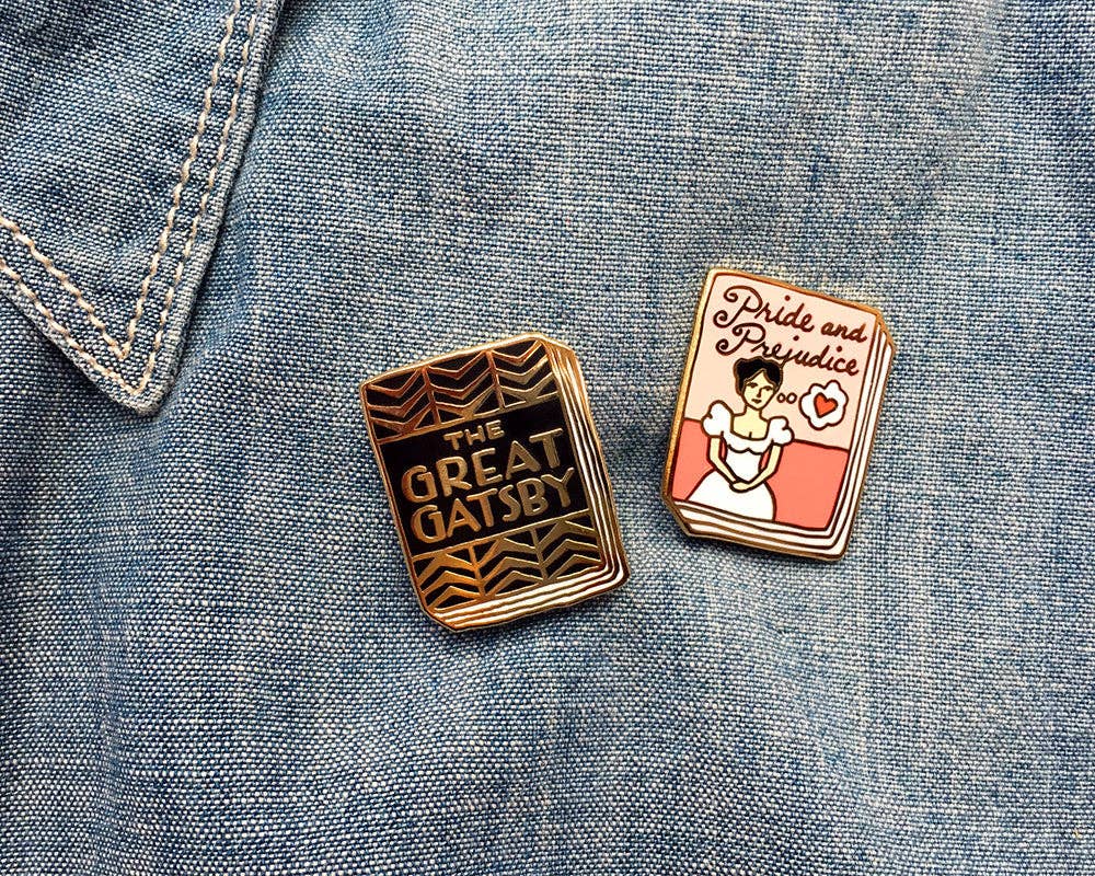 Ideal Bookshelf - Vente Épinglettes/boutons - Épinglette : The Great Gatsby3