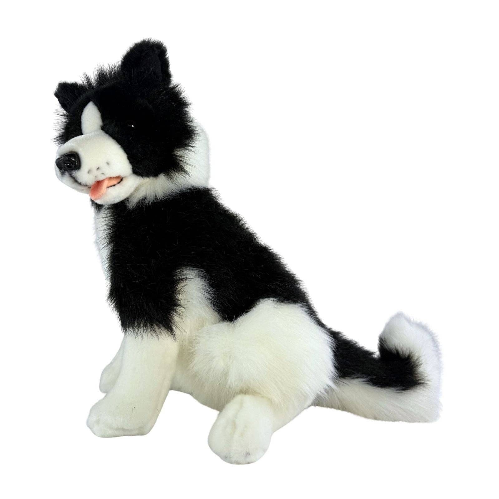 Bocchetta Plush Toys - Wholesale Pet Plush Toy - Dog - Tommy - Border Collie - 35cm sitting2