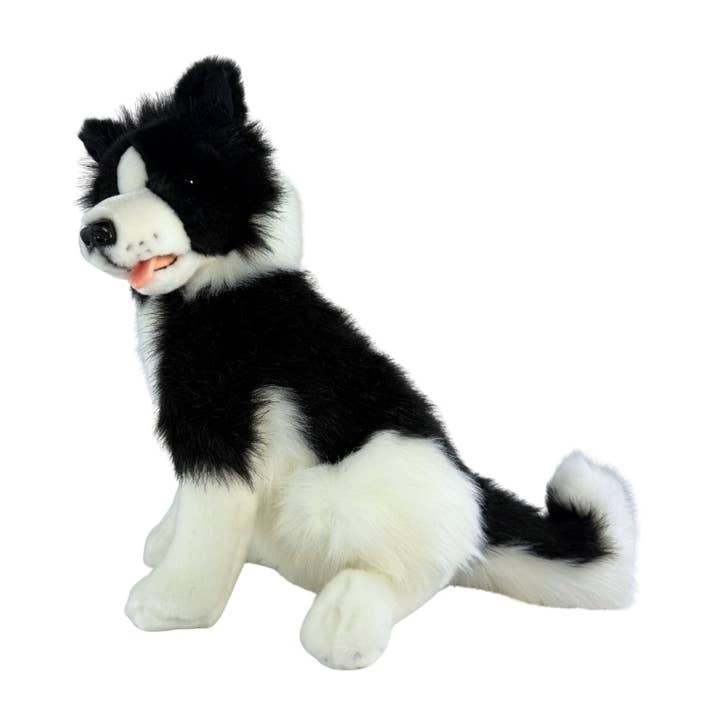 Bocchetta Plush Toys – Großhandel Plüschtier – Hund – Tommy - Border Collie - 35 cm sitzend2