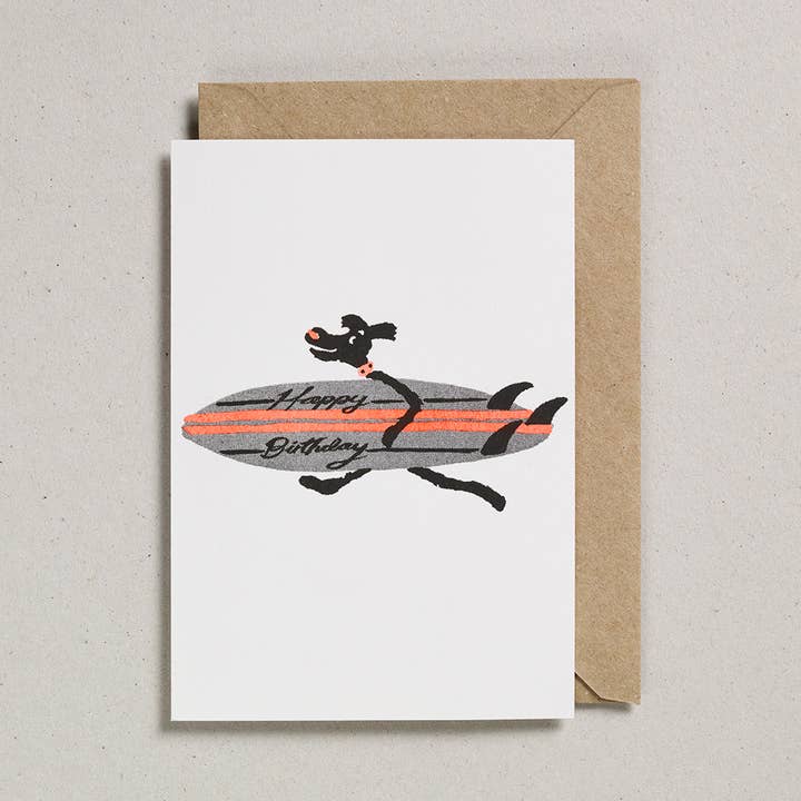 Rascals Cards (Pack of 6) - Surfing for wholesale by Rusty Studio