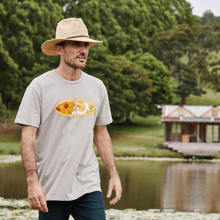 Natural Chapéu de Praia Brays Outback em Palha de Ráfia para venda a revendedores na Faire2