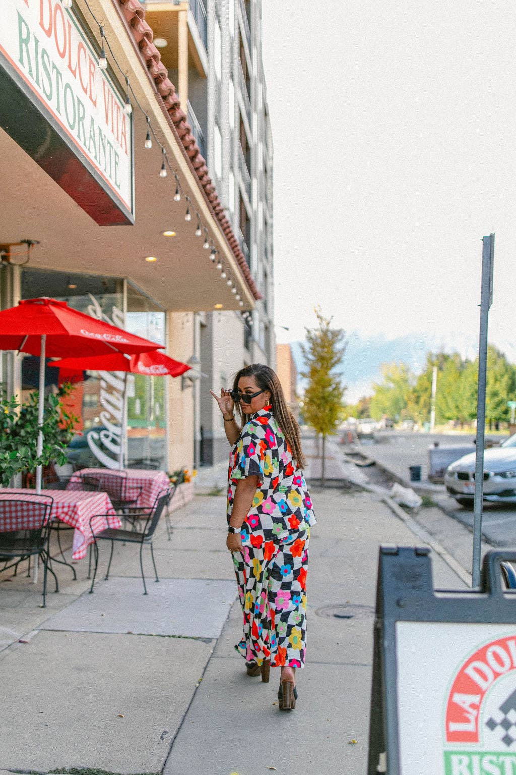 Taby Originals – wholesale Set med topp och byxa – Dam – TABY ORIGINAL: In My Blooming Era Plisse Set I STORLEKAR XS-5X***18