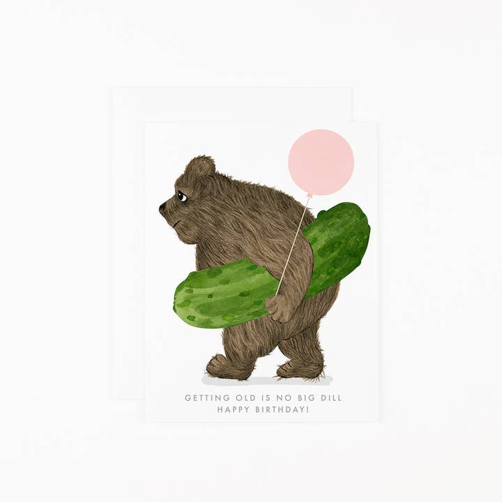 Dear Hancock - Wholesale Birthday Card - No Big Dill