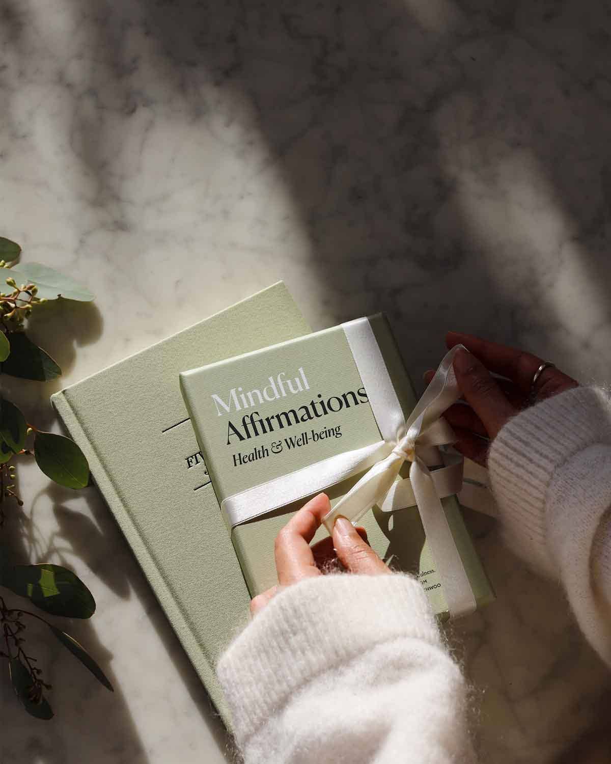 Intelligent Change – wholesale Stationery/notecard set – Mindful Affirmations Health & Wellbeing, Display Cards Gift4