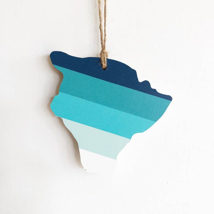 Hemlock & Heather - Wholesale Ornament - Comal Stripes State Ornaments47