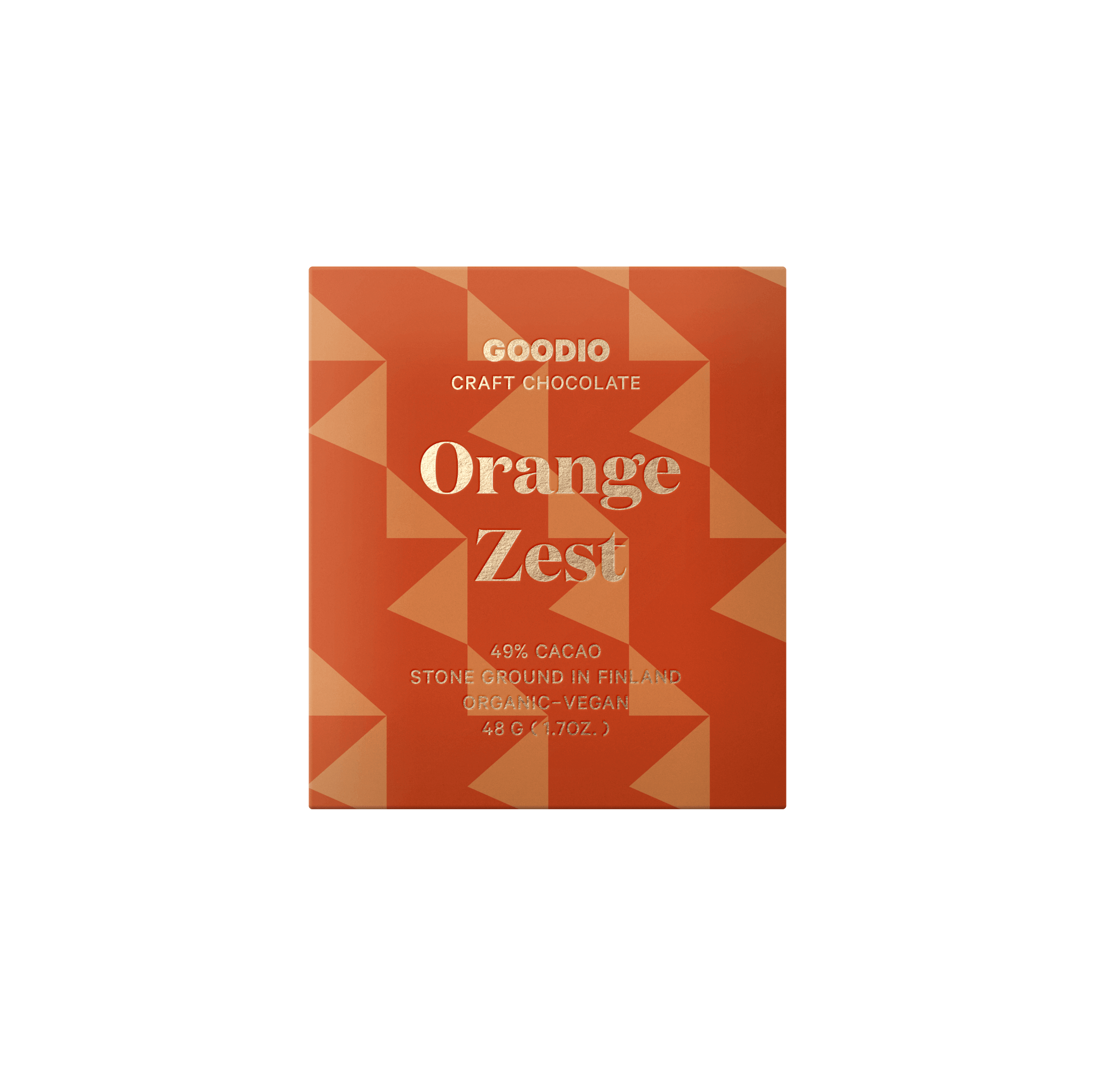 Goodio Chocolate – Barra de chocolate por atacado – Chocolate Fino 49% Cacau com Cristais de Casca de Laranja1