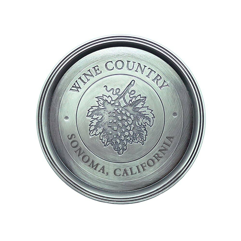 MENAGERIE - Wholesale Coasters - Sonoma, California Bottle Coaster