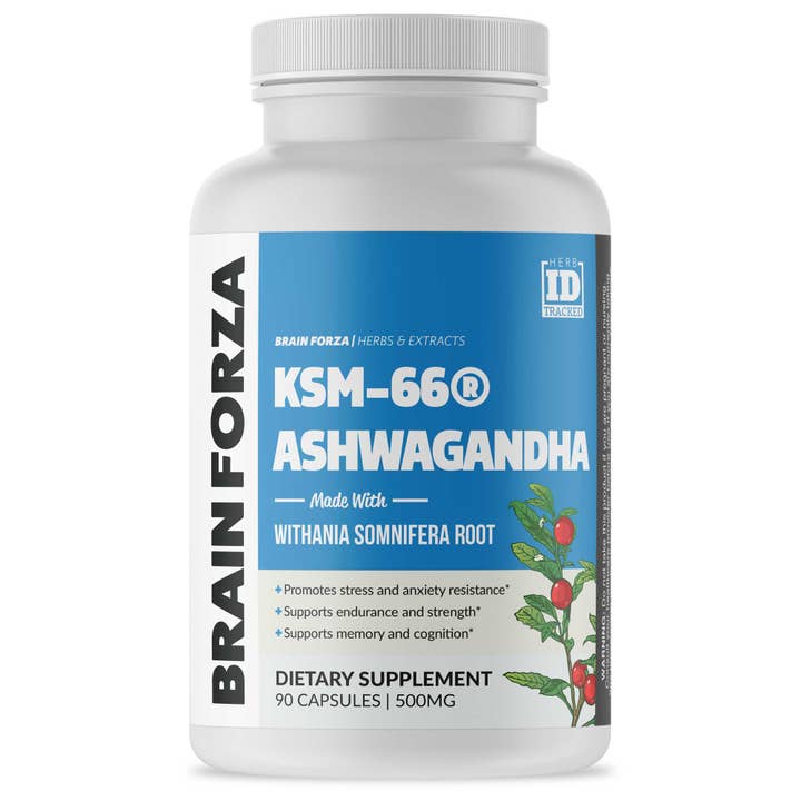 Brain Forza® - Wholesale Oral Supplement/Vitamin - KSM-66 Organic Ashwagandha Root Extract