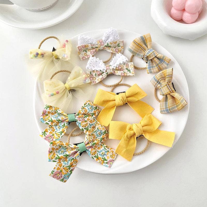 KiddieKickz - Wholesale Hair Bow - Kids - Children's Color Bow Hair Rope High Elasticity11