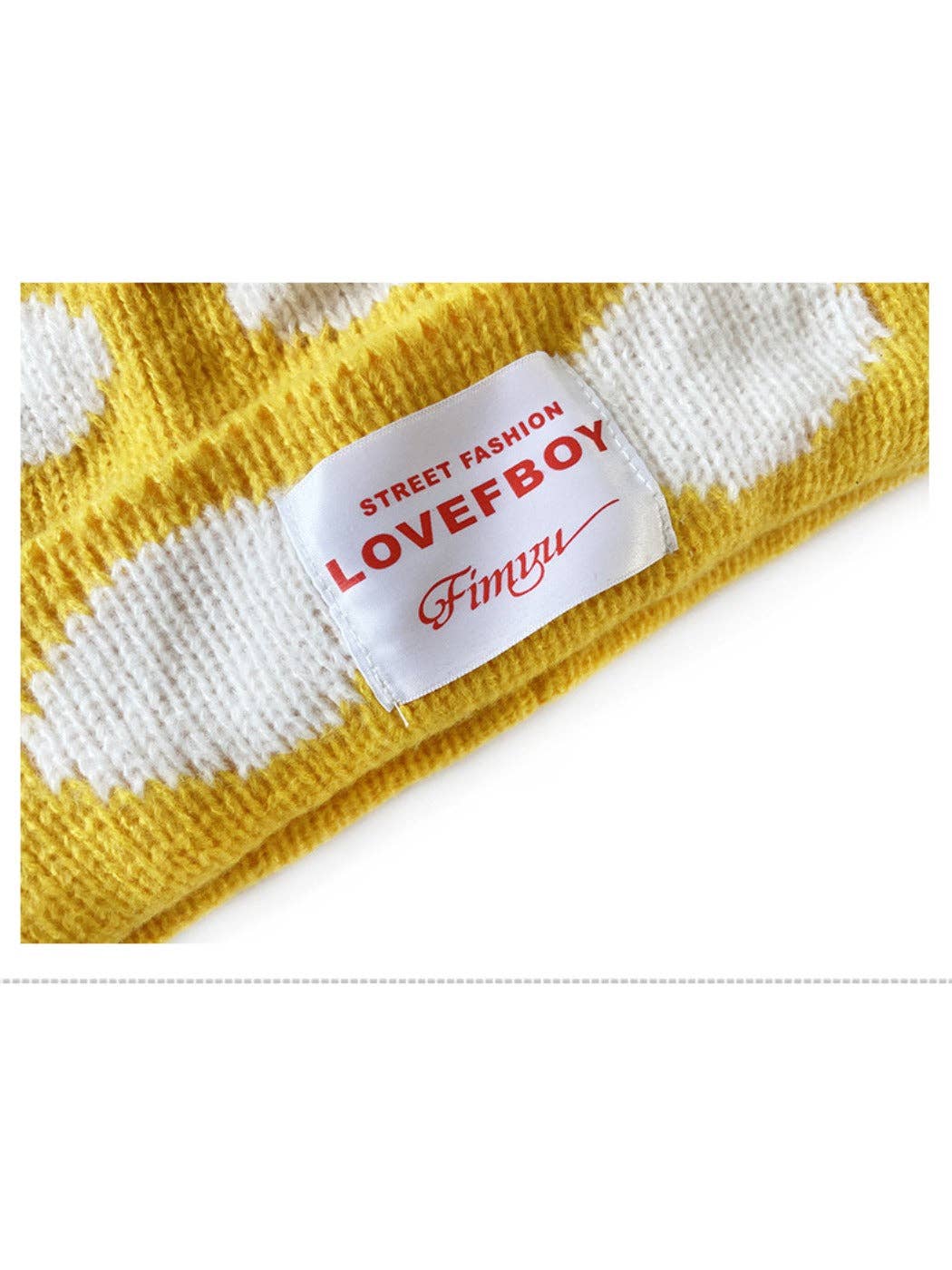 Funkyrel® Atzbranding Limited - Wholesale Beanie - Women's - Haila - Polka Dots Cat-Ear Knitted Beanie5