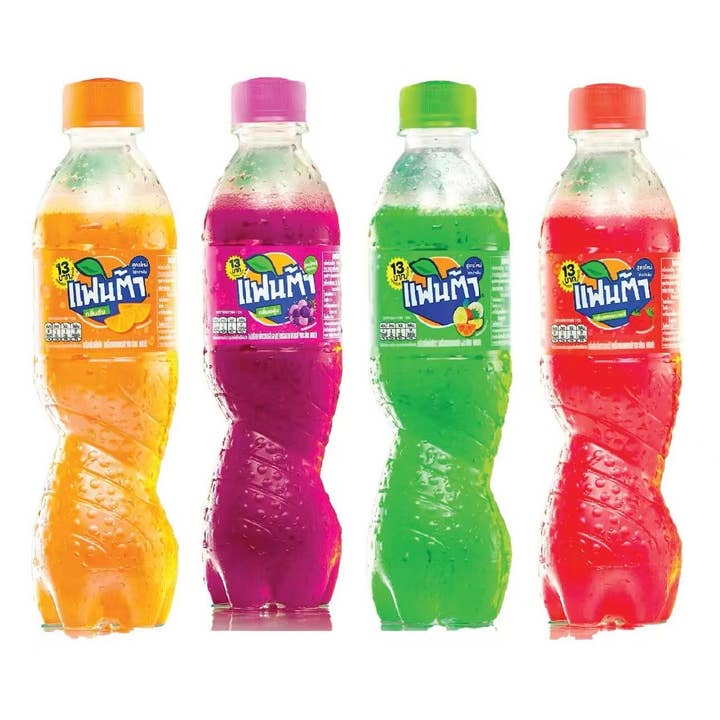 Fanta 450ml (THAILAND) for wholesale by Worldwide Snacks INC