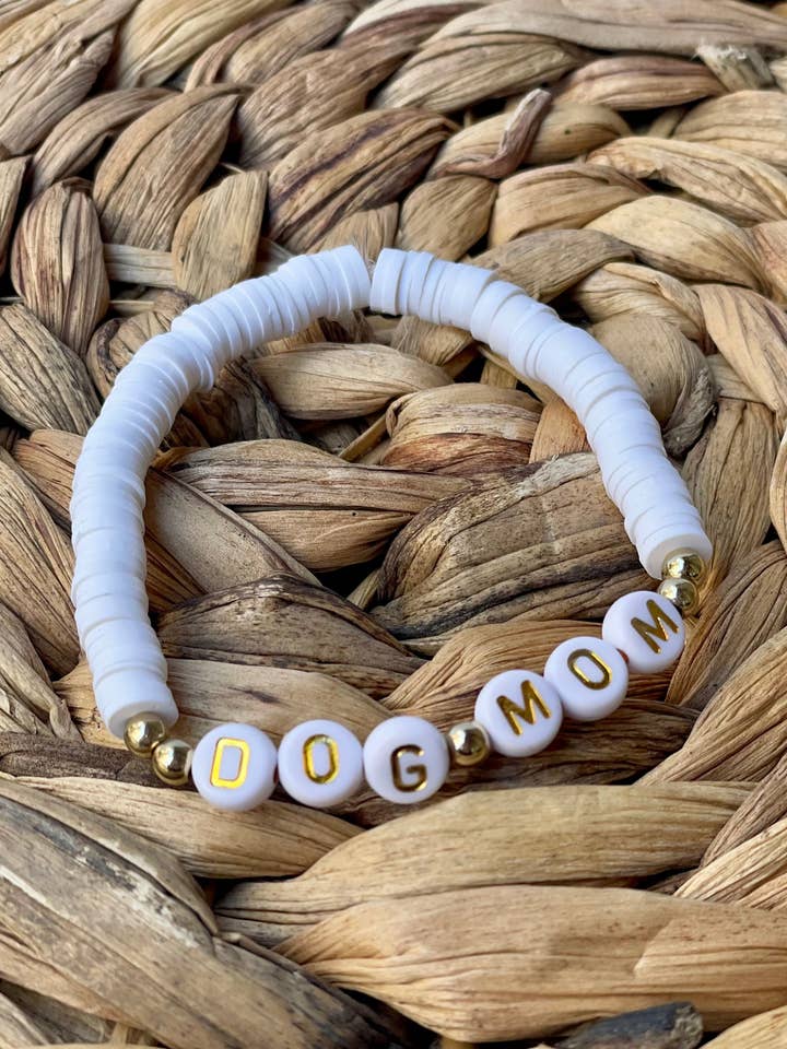 Dog Mom - White for wholesale by PawmettoPup