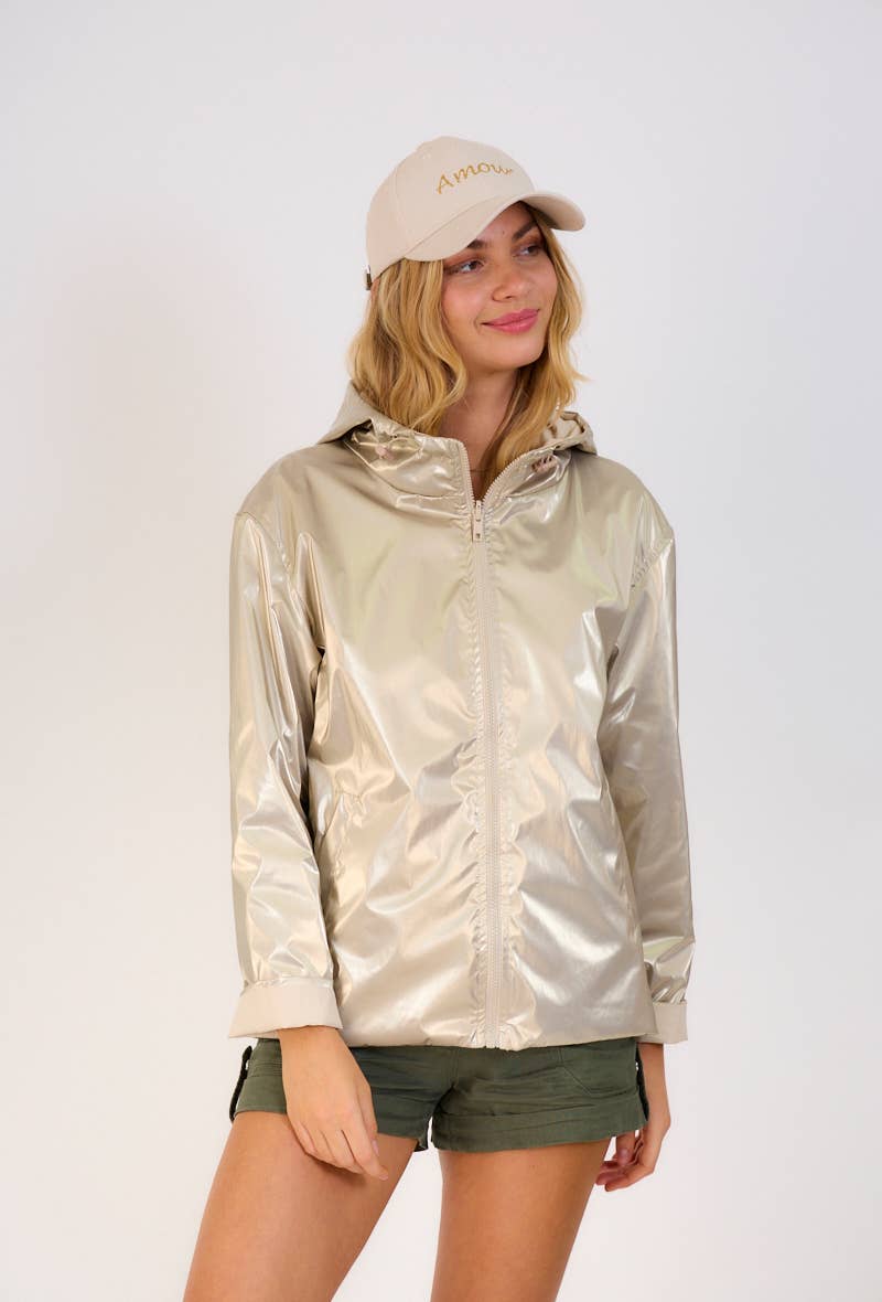 Escandelle Paris - Vendita all'ingrosso Parka - Donna - Parka corta reversibile14