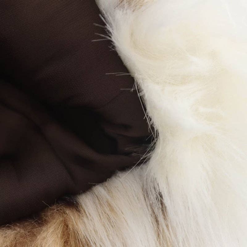 MULTI Faux Fur Animal Print Coat for wholesale on Faire9