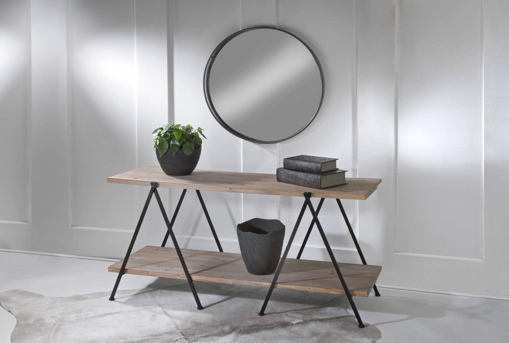 Tripar International - Wholesale Console Table - 2 Tier Wooden Table2
