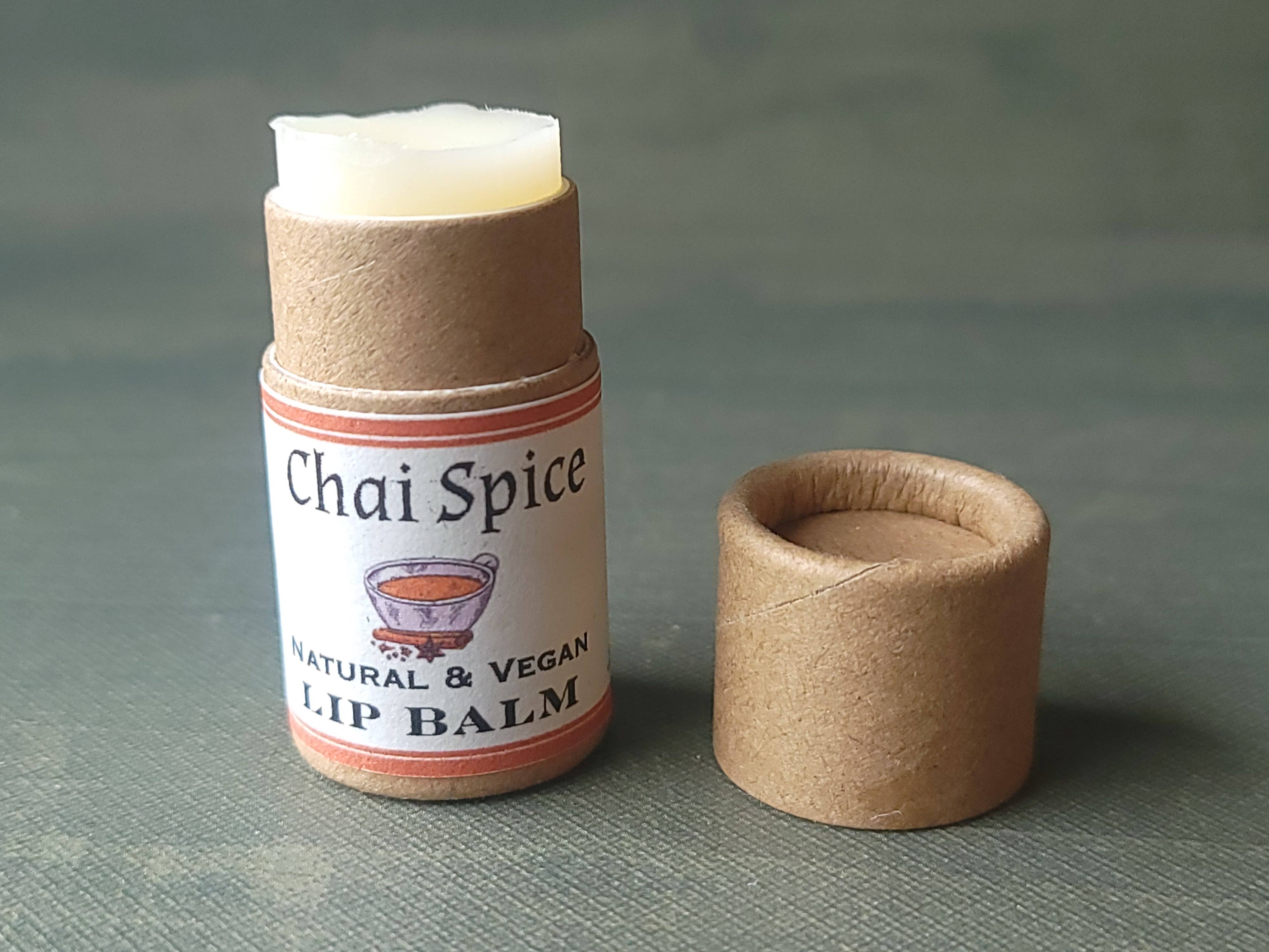 Superior Dry Goods - Wholesale Lip Balm - Chai Spice Lip Balm | Paperboard Tube | All Natural4