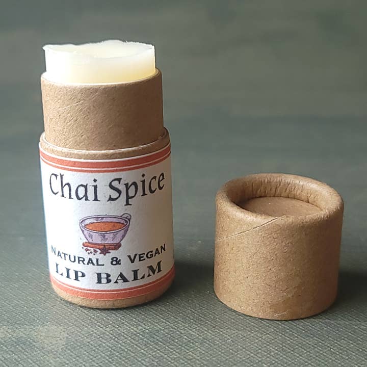 Superior Dry Goods - Wholesale Lip Balm - Chai Spice Lip Balm | Paperboard Tube | All Natural4