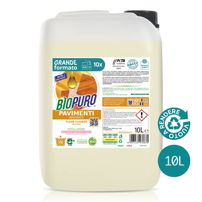 NIVEL SRL SOCIETÀ BENEFIT - Wholesale Floor Cleaner - Biopuro - Bio Floors - Linseed and Walnut 10L0
