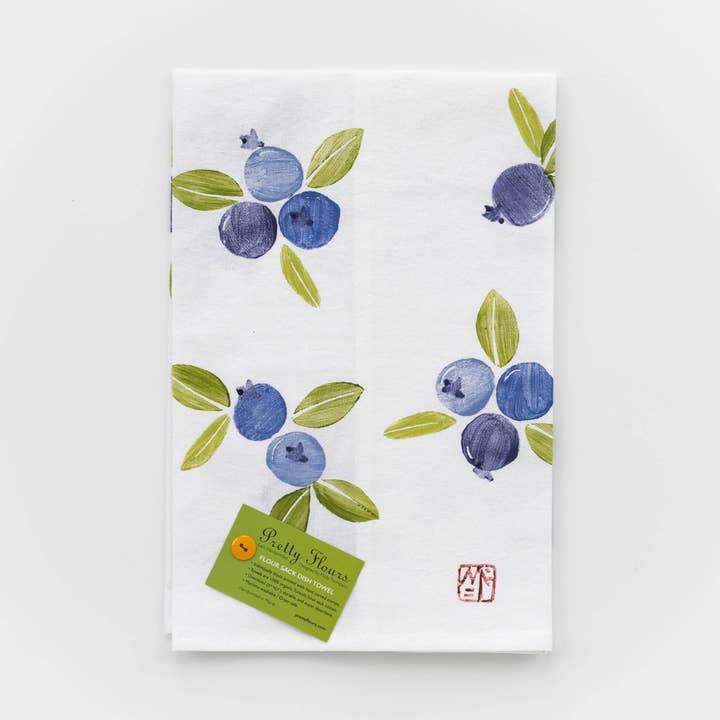 Serviette pour sac à farine - Berry pour la vente par PRETTY FLOURS