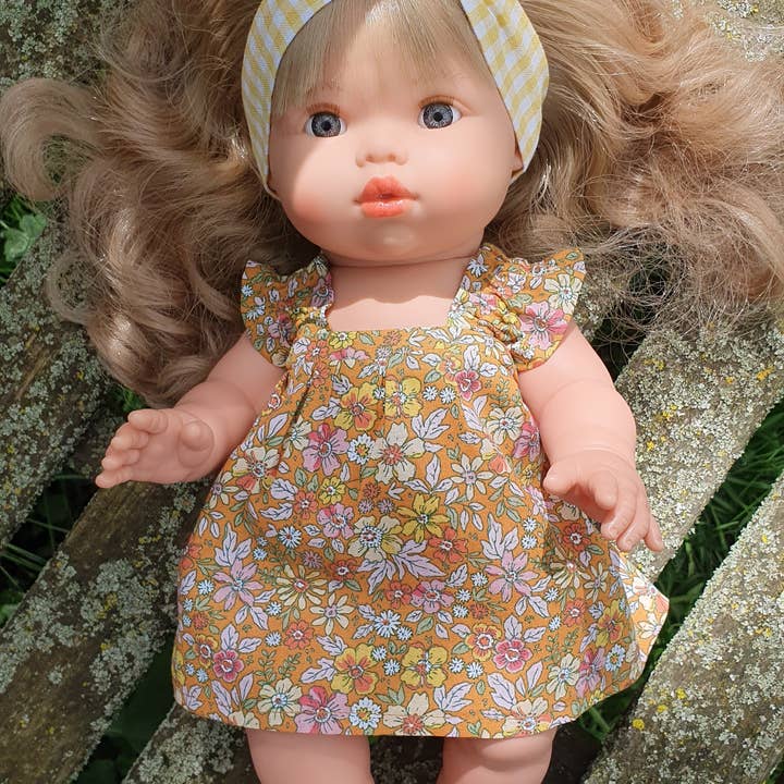 Maman Poule et Papa Coq - Wholesale Doll Clothing - Kids - FROUFROU STRAPPY DRESS3