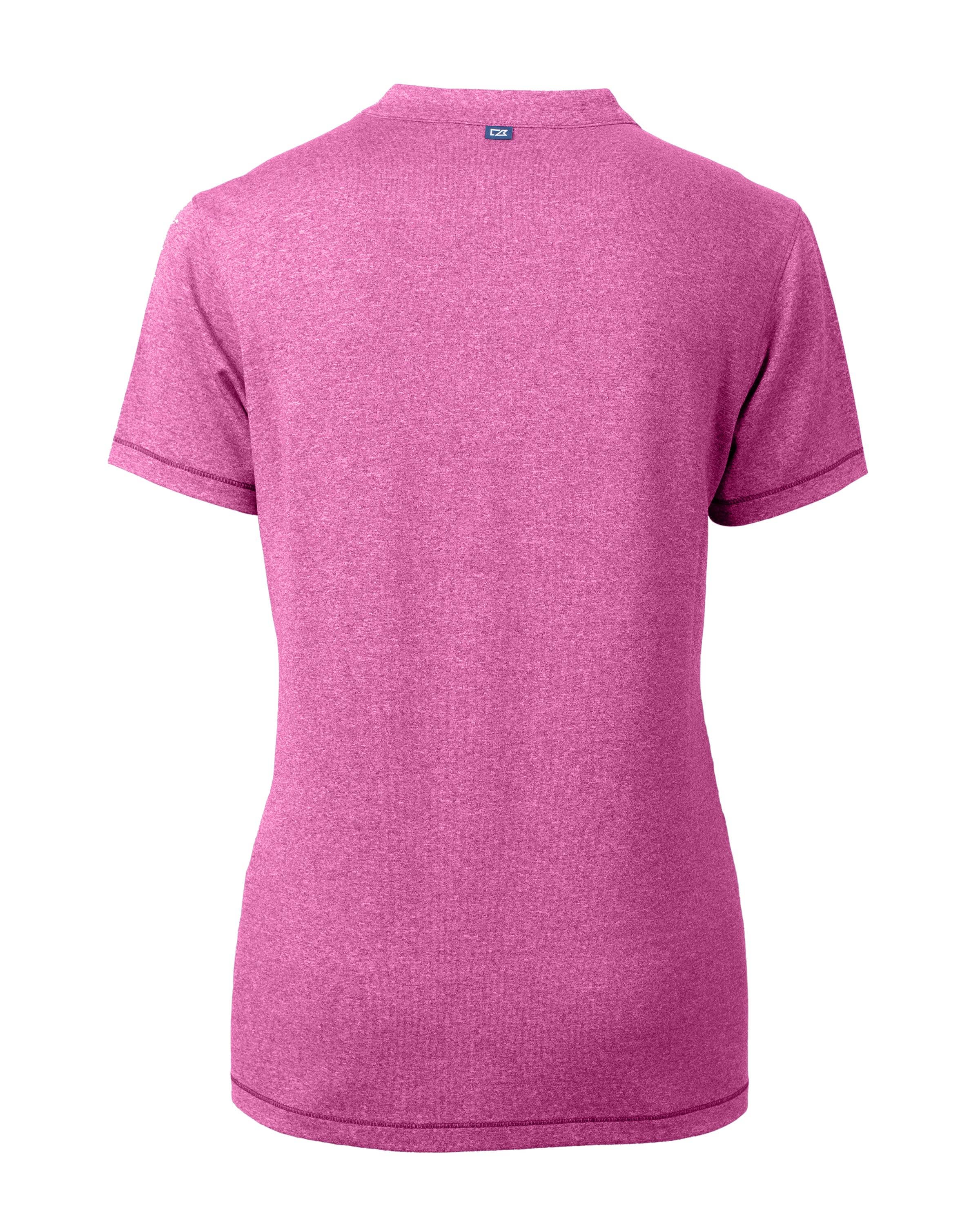 Cutter & Buck - Wholesale Polo - Women's - Cutter & Buck Forge Heathered Stretch Womens Blade Top1