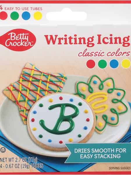 WRITING ICING 4PK - BETTY CROCKER for wholesale by Hudson Meat Company