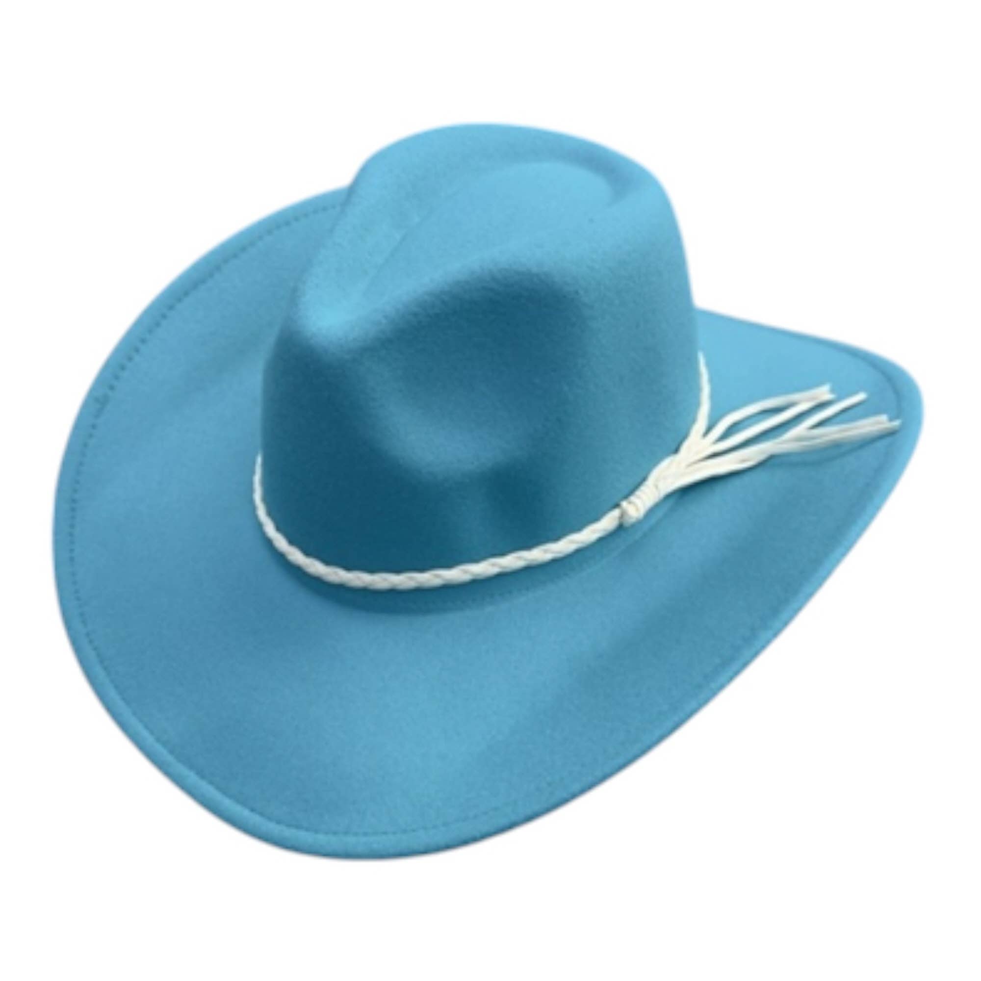 Portia Hat - Wholesale Cowboy Hat - Unisex - Vegan Felt Cowboy Hat – Classic Western Style8