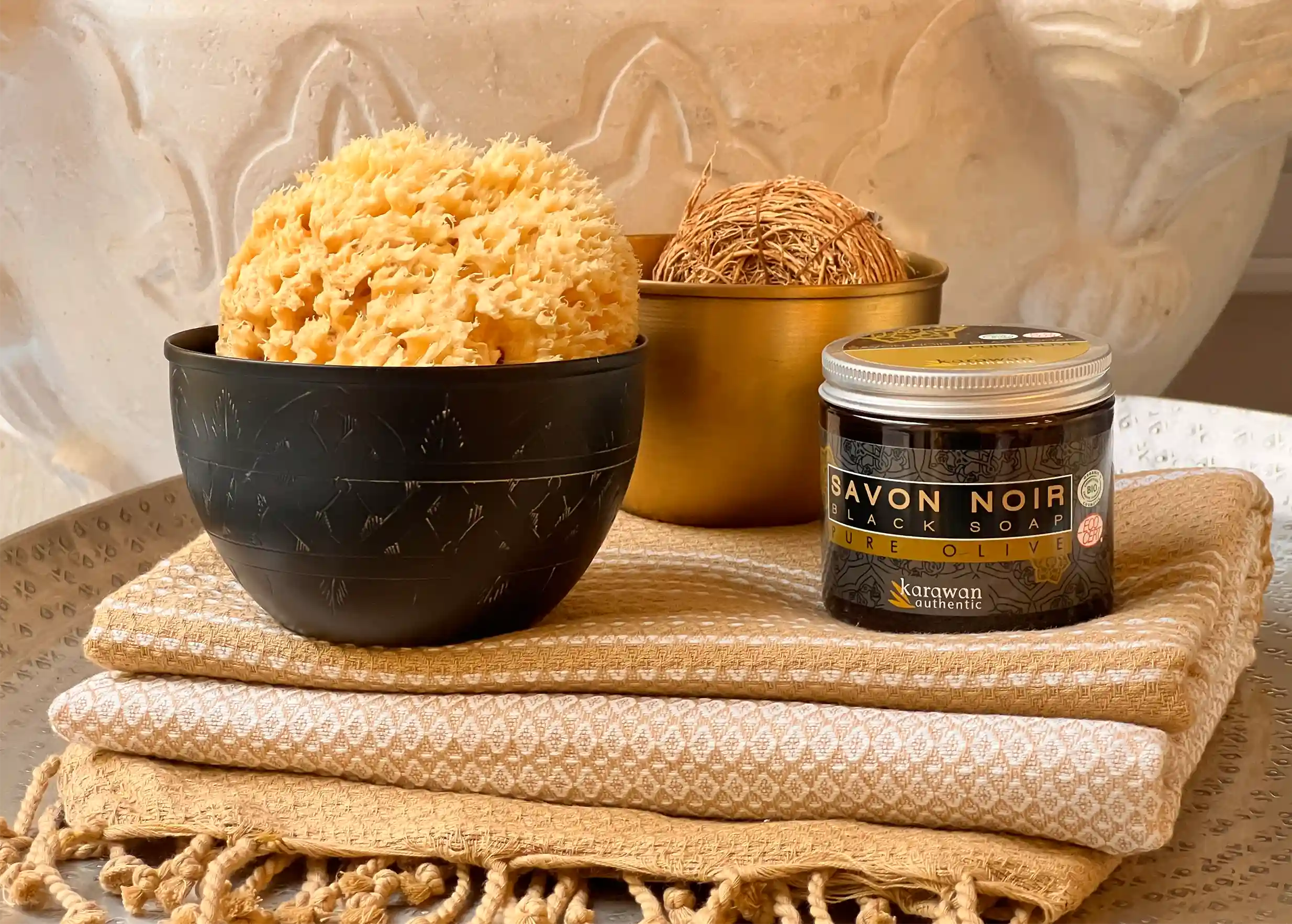 Karawan Authentic - Vente Luffa - FLEUR DE DOUCHE - VETIVER5