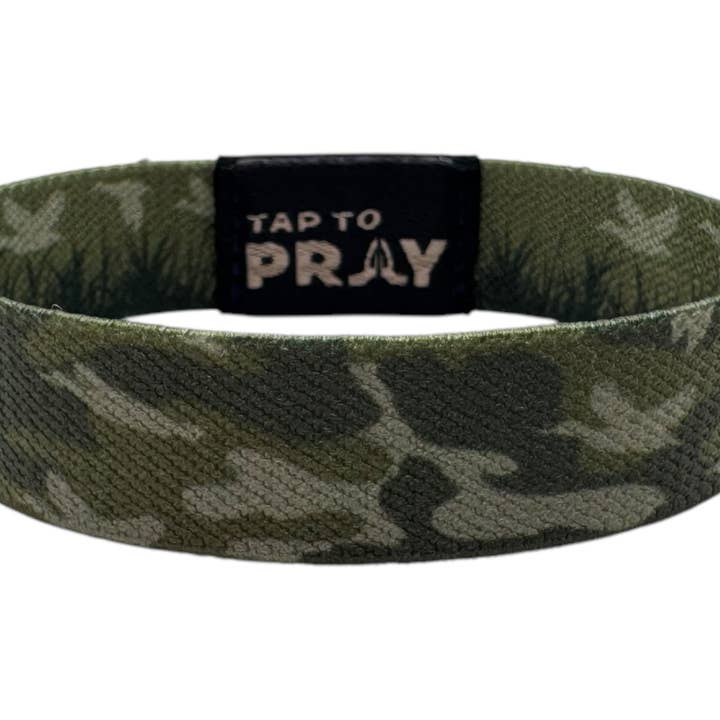 Versible - Wholesale Wristband - Tap To Prayâ„¢ Wristbands - Waterfowl Camo
