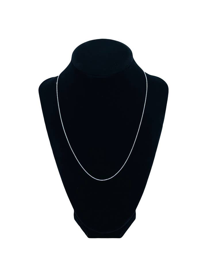 Chaîne en câble en argent sterling 0,8 mm pour la vente par Sterling Silver Chains