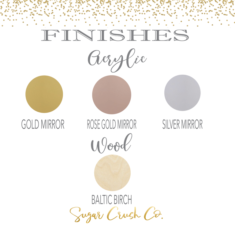 Sugar Crush Co – Engroshandel Kagepynt – Hr. og fru bryllupskage Topper med pil2