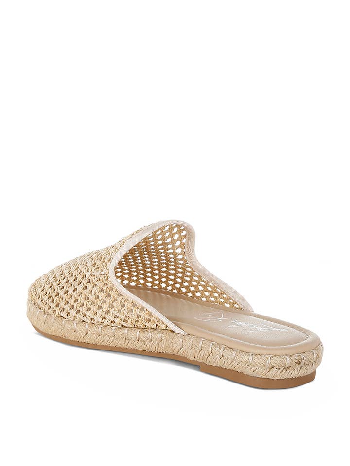 Rag Company - Wholesale Mules - Women's - Nongai Raffia Espadrilles Mules10