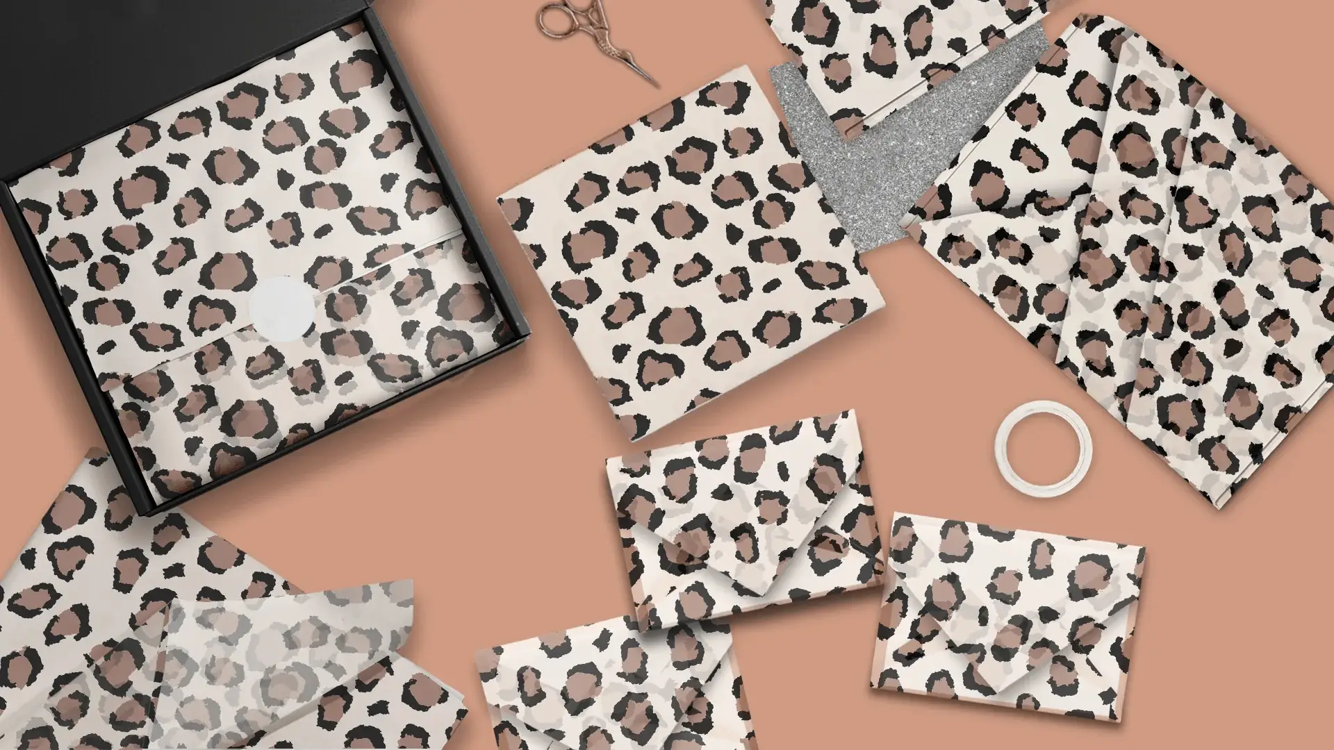 Eleven Fashion - Wholesale Tissue Paper - Leopard Print Designer Tissue Paper For Bags5
