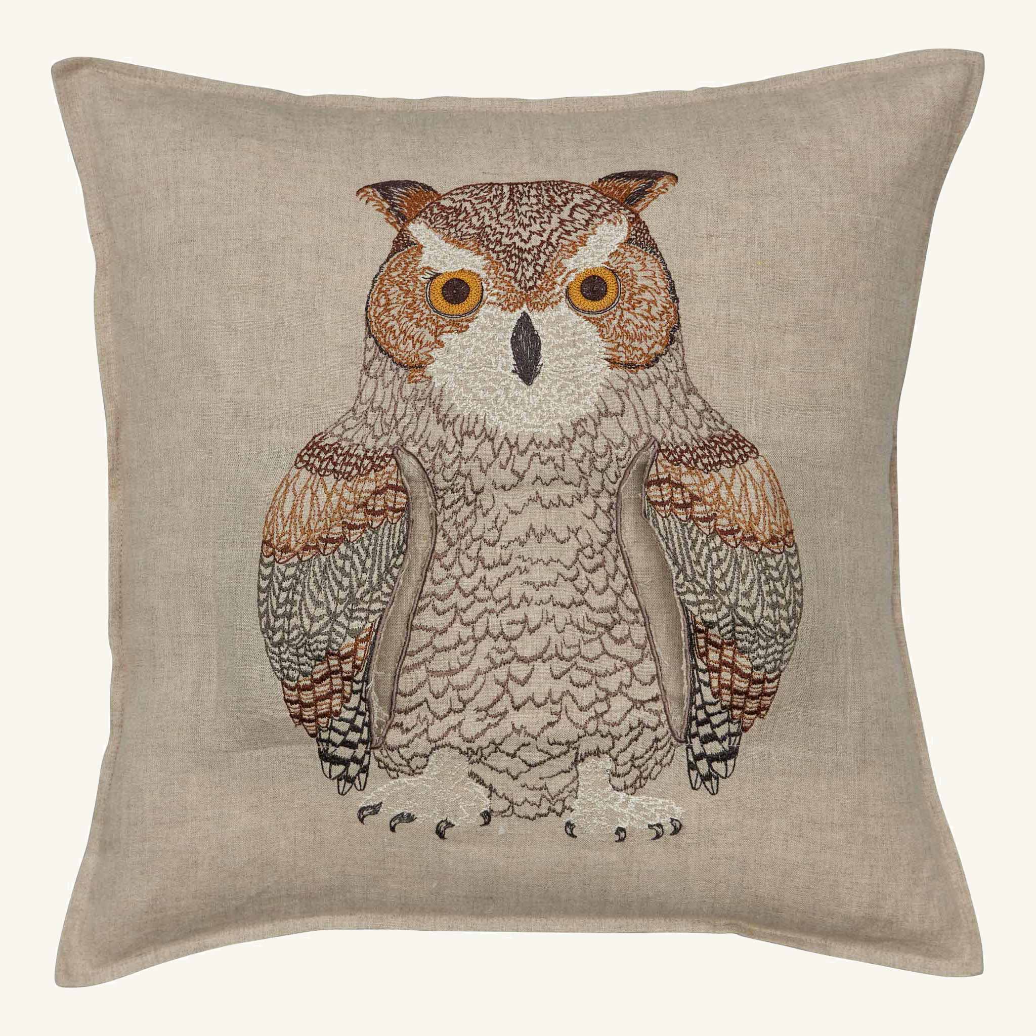 Coral & Tusk - Venta al por mayor Cojín decorativo - Almohada de bolsillo Owl Mama8