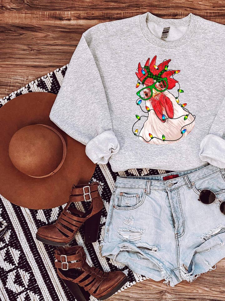 Rooster Christmas voor wholesale door Buckin Barn Wholesale