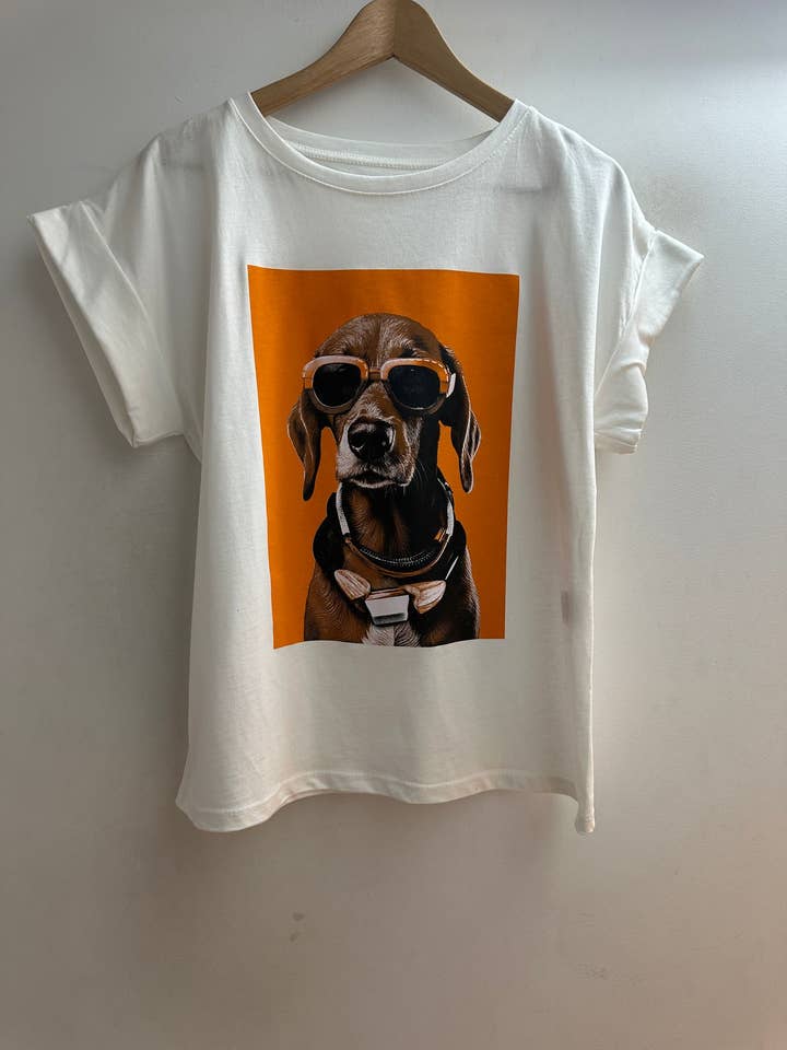 16786 Printed T-shirt for wholesale by LORIANE