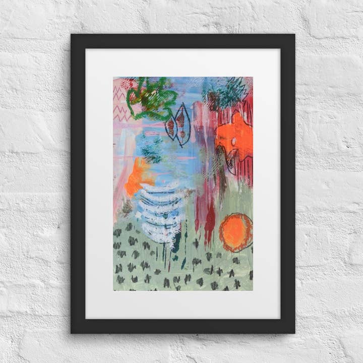 Hand Painted Artwork Print for wholesale by Milosh Design