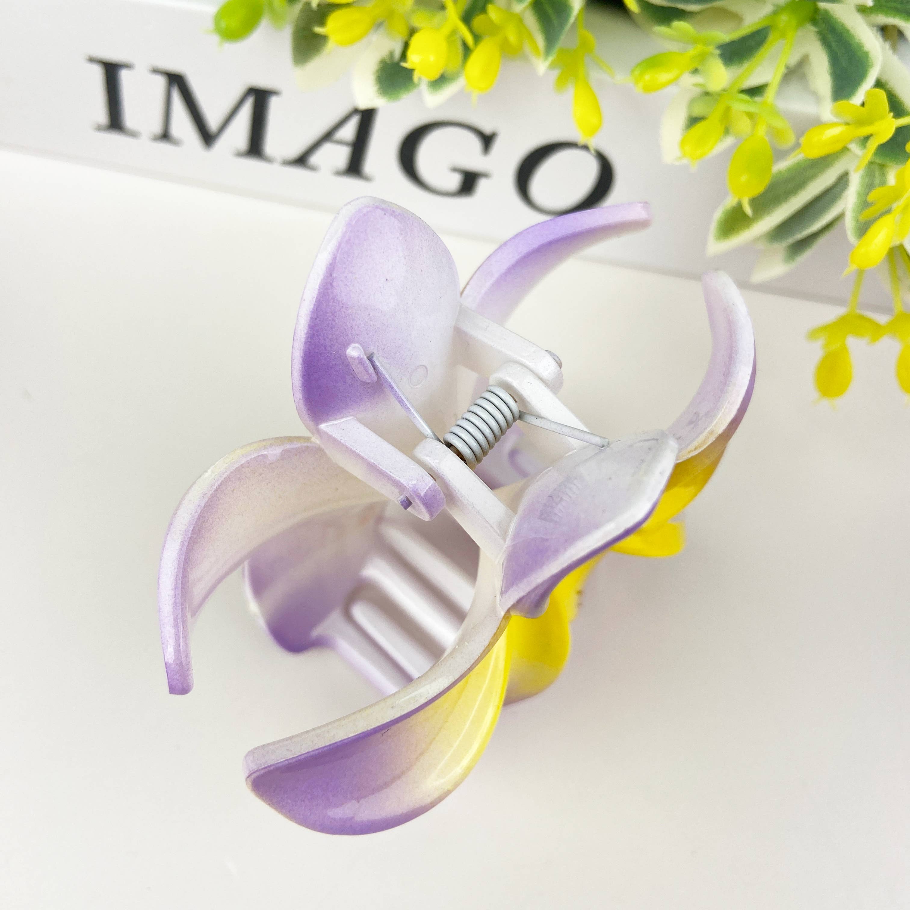 SoapElenGlen - Wholesale Hair Clip - Women's - Colorful plumeria hair Clip18