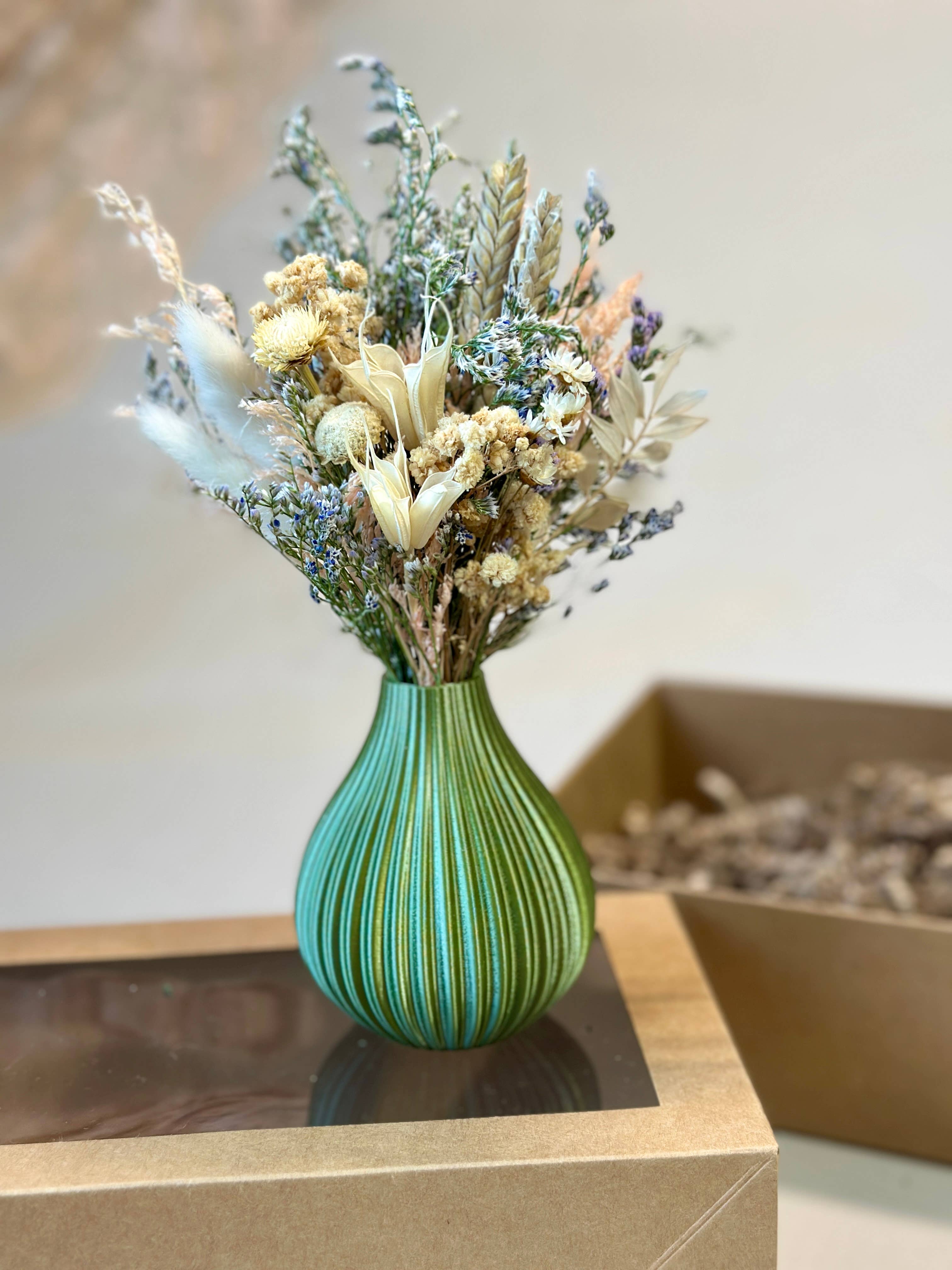 The Gardeners Wife - Wholesale Vase -  Bouquet in a Box — Dried Floral Bouquet + Vase Gift Set 35