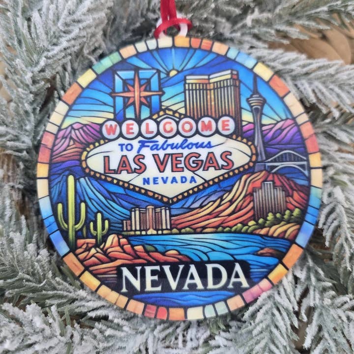 Nevada State Christmas Ornament - Collectible Keepsake for wholesale by Sixth & Sunshine