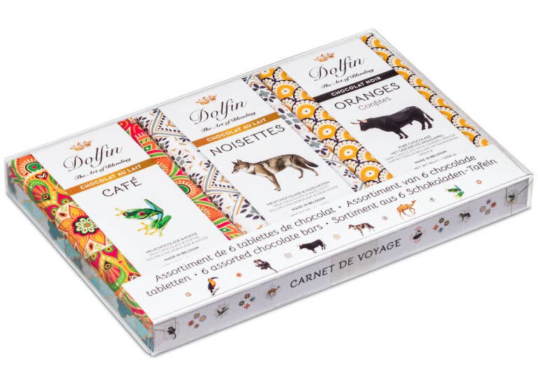 Dolfin - Wholesale Chocolate Bar - 6 “Travel Journal” Tablets1