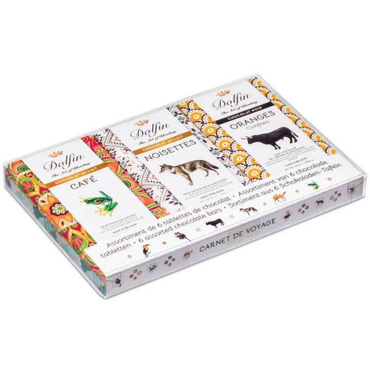 Dolfin - Wholesale Chocolate Bar - 6 “Travel Journal” Tablets1