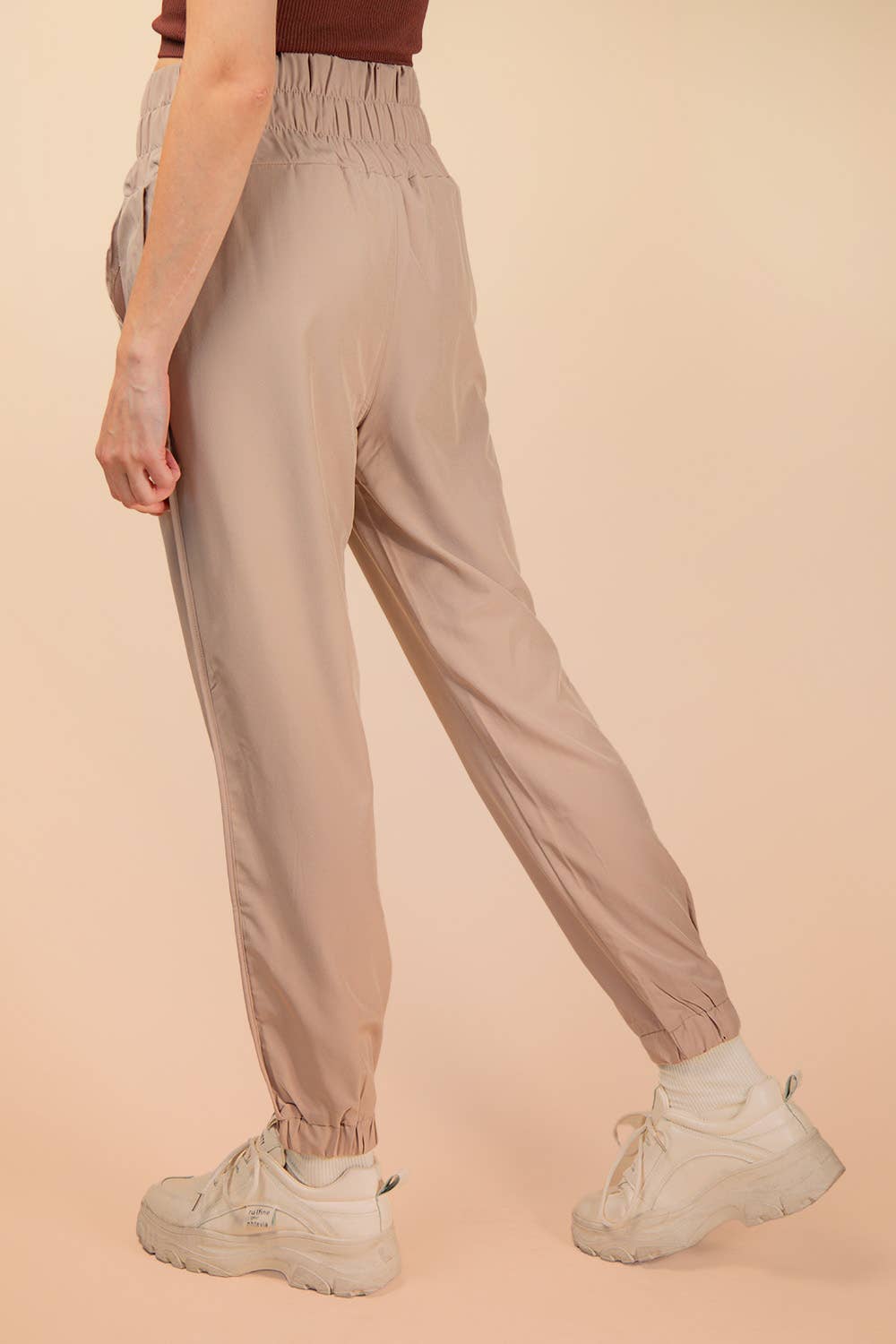 VERY J - Wholesale Athletic Sweatpants/Joggers - Women's - NP70063-Elasticized waist jogger pants27