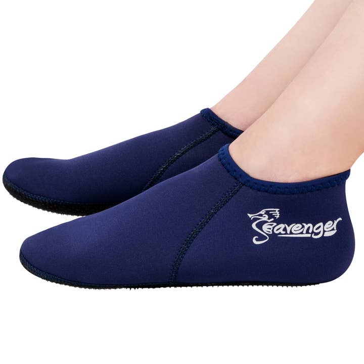 Zephyr 3mm Neoprene Socks - Navy for wholesale by Seavenger