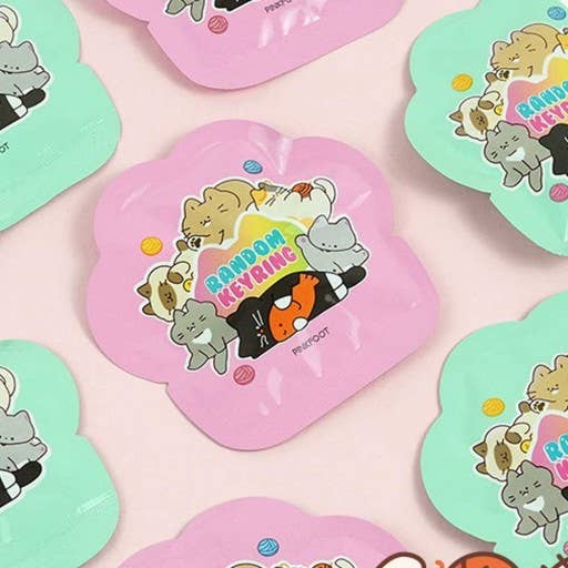 Cat Lover Key Charm Key Ring Random Pack in BOX - Season 1 for wholesale by K-Wonderland