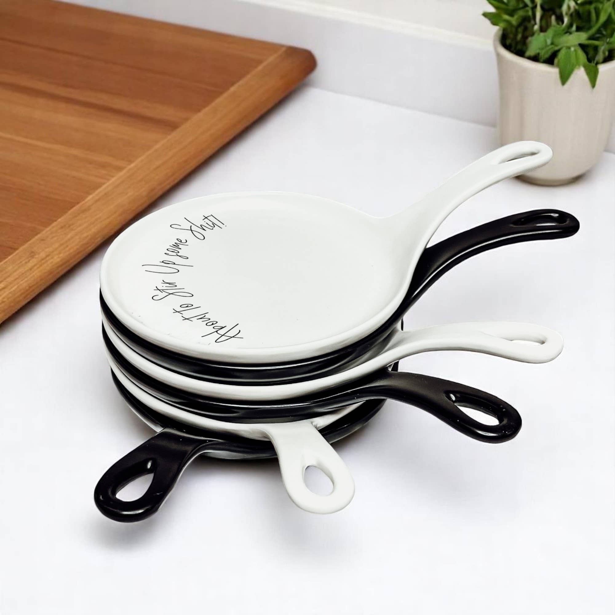Gia Roma - Wholesale Spoon Rest - Unique Ceramic Spoon Rests & Wooden Spoon Set, Kitchen Gifts56