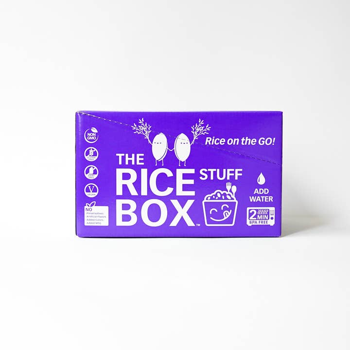 Floating Leaf Fine Foods - Wholesale Rice - The Rice Stuff Instant Org Chicken Mushroom Fried Rice Box